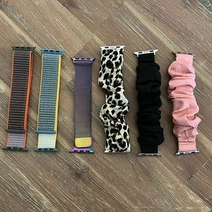 Assorted Apple Watch Bands | Smart Watch Velcro Magnet Scrunchie